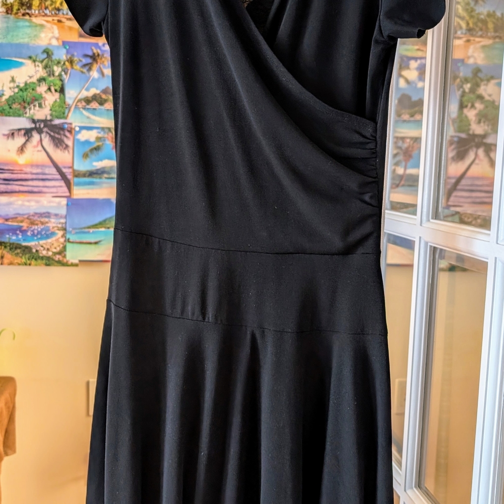 Elegant Black Women's Dress